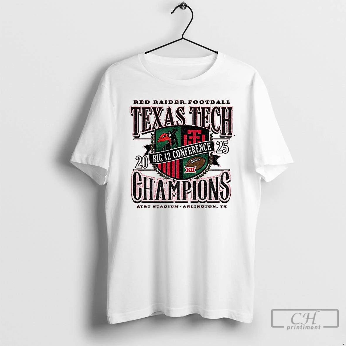 Classic Texas Tech Red Raiders Football 2025 Big 12 Cfp Champions - clothing by TeeHivey.com