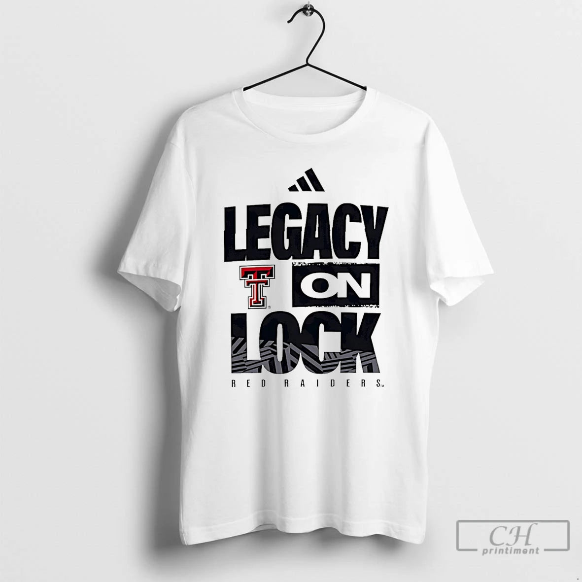 Classic Texas Tech Red Raiders Legacy On Lock Logo