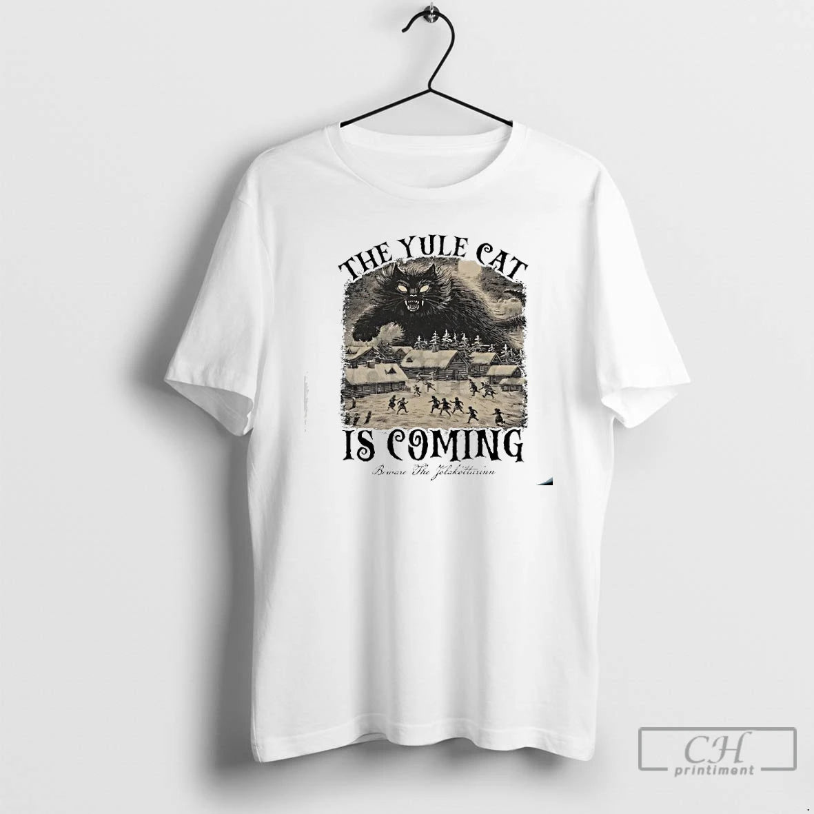 Classic The Yule Cat Is Coming Jolakotturinn Christmas - clothing by TeeHivey.com