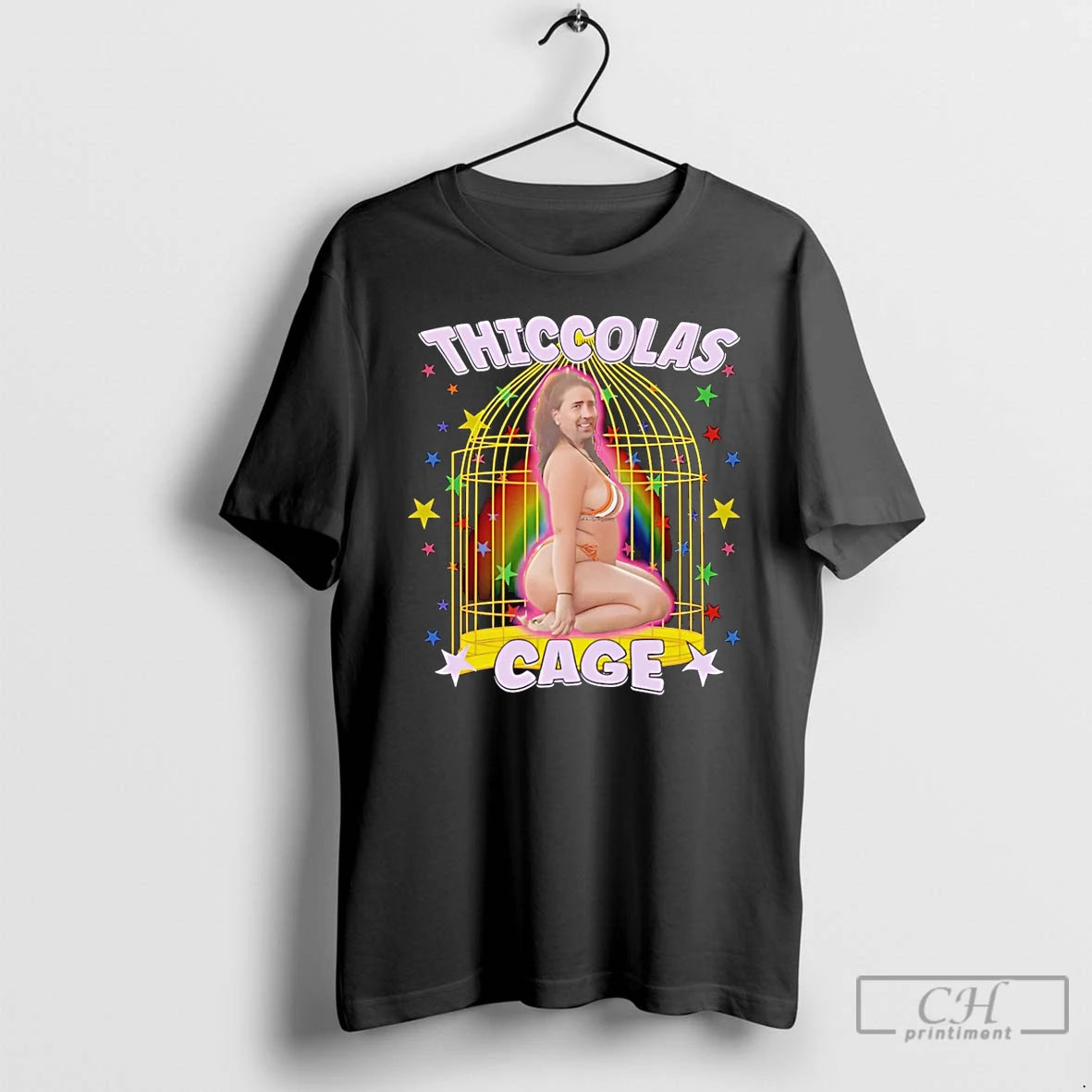 Classic Thiccolas Cagex Funny Meme - clothing by TeeHivey.com