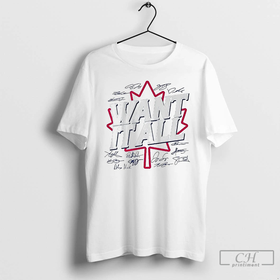 Classic Toronto Blue Jays Want It All Signatures T Shirts - clothing by TeeHivey.com