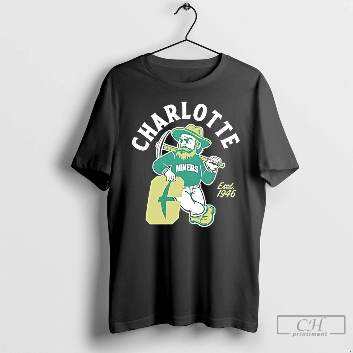 Classic Unc Charlotte 49ers Mascot Norm The Niner T Shirts - clothing by TeeHivey.com