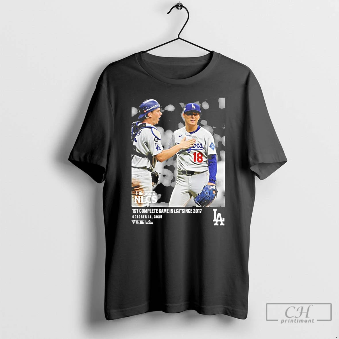 Classic Yoshinobu Yamamoto Los Angeles Dodgers 1st Complete Game Nlcs T Shirts - clothing by TeeHivey.com