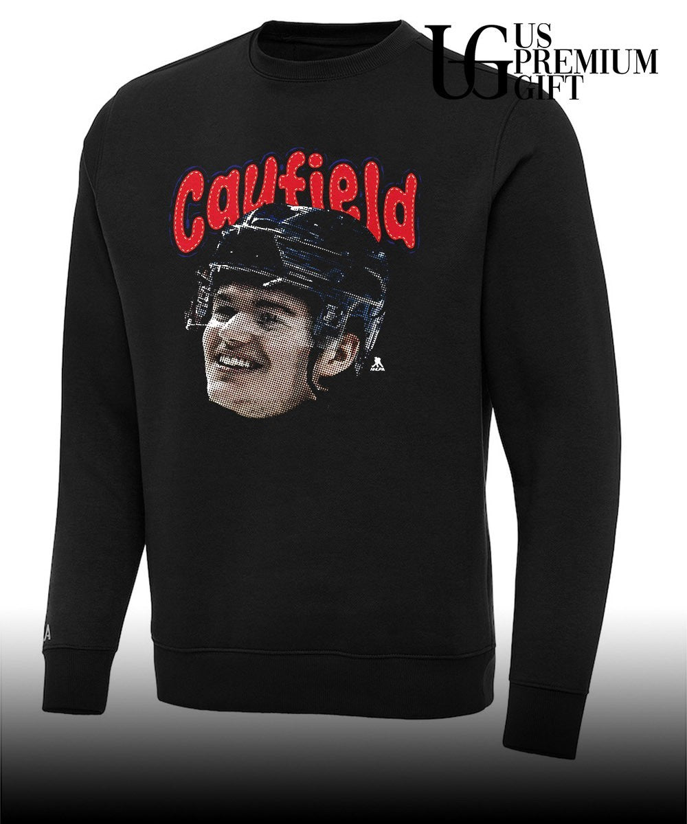 Cole Caufield Montreal Canadiens NHLPA Caufield big head shirt