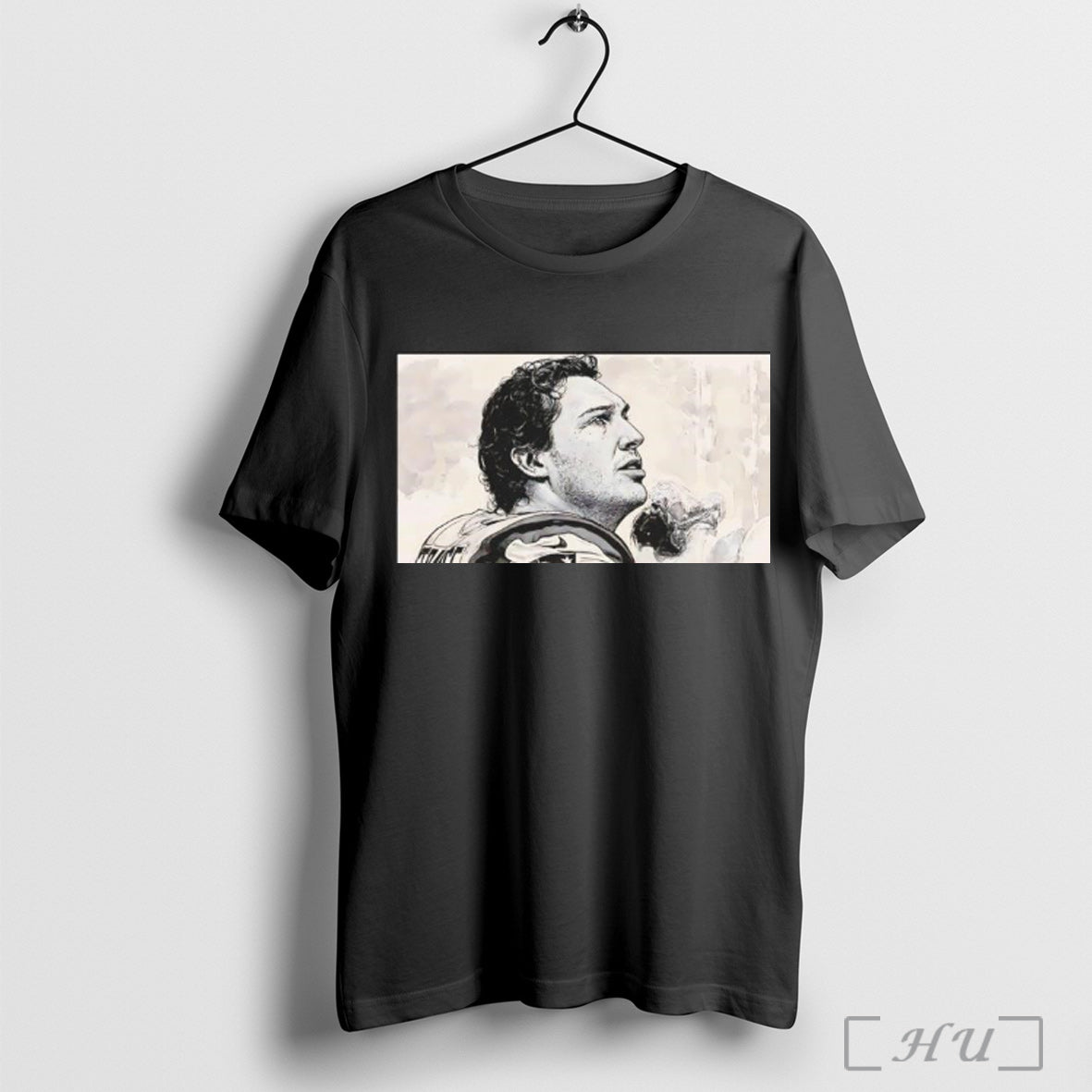 Cole Strange Print Pencil Sketch Illustrations T Shirt
