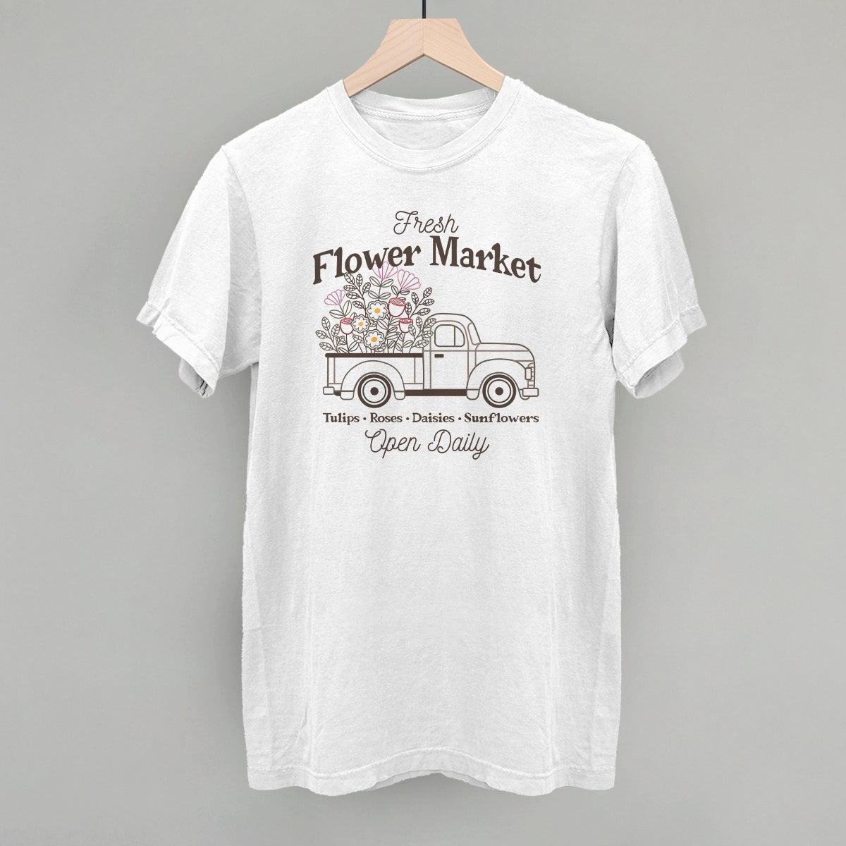 Fresh Flower Market Truck