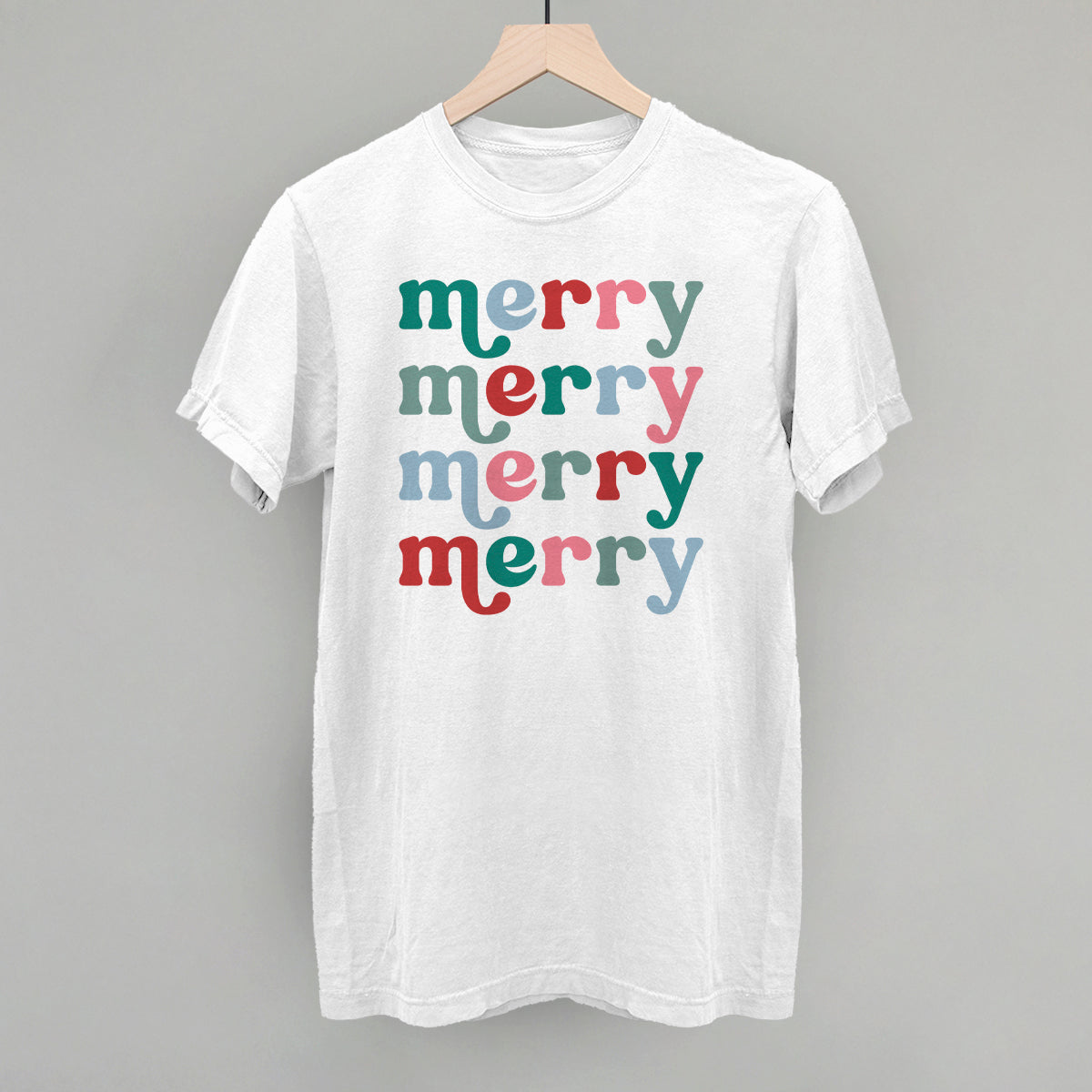 Merry Colorful Repeated - clothing by TeeHivey.com (Image 5)