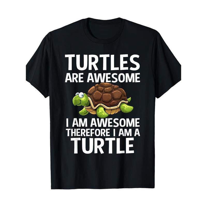 Cool Sea Turtle For Men Women Tortoise Lover Turtle Animal T-Shirt-100% Cotton-220g made in usa