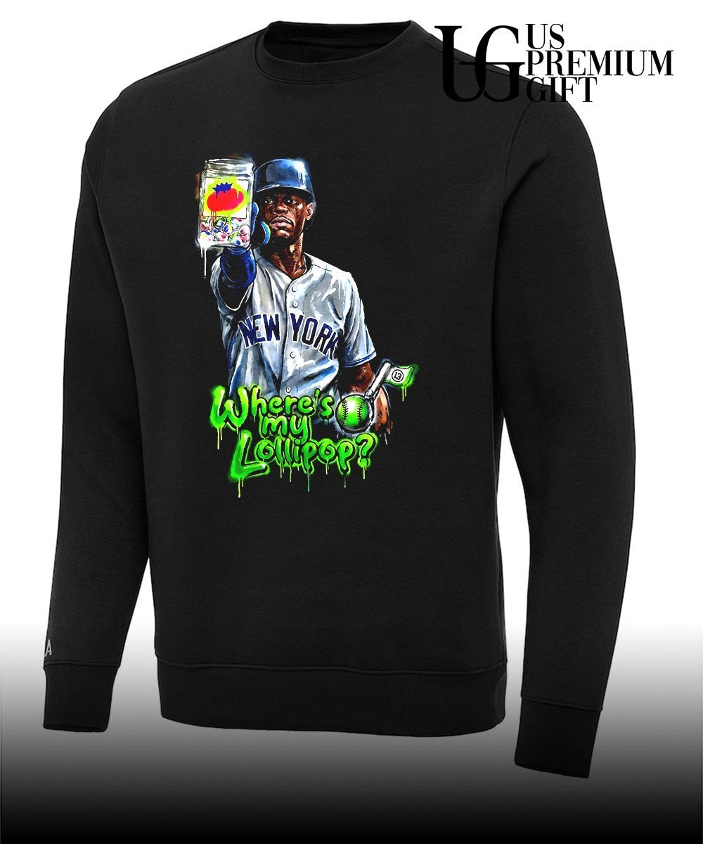 Curtis Granderson New York Mets Where’s my Lollipop shirt