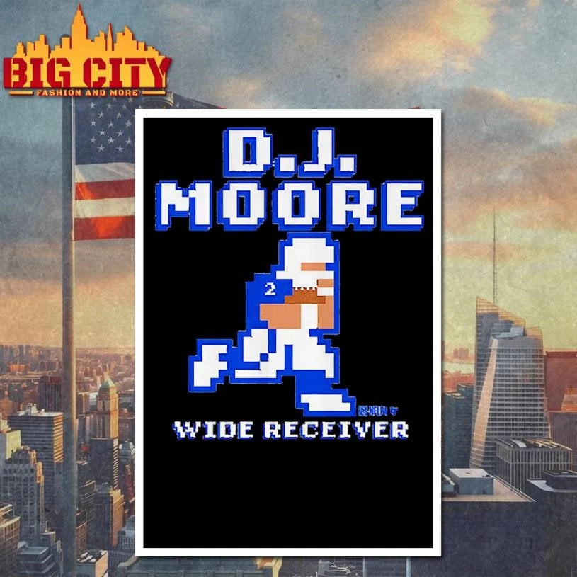 D.J. Moore Retro Baller Shirt