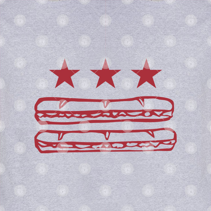 DC Flag Sub Sandwich T Shirt