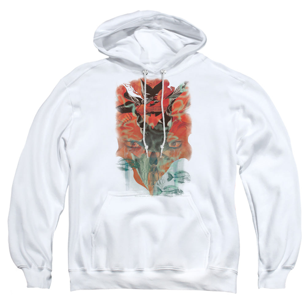 Batman Batwoman #1 Mens Hoodie White