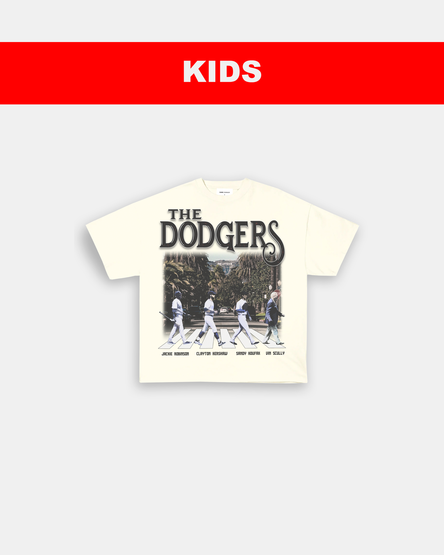 DODGER X BEATLES - KIDS TEE