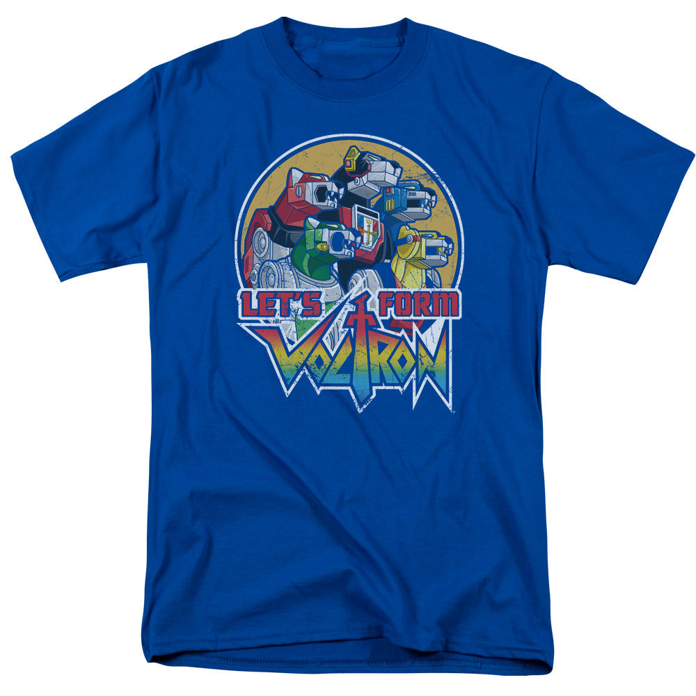 Voltron - Lets Form - Adult T-Shirt