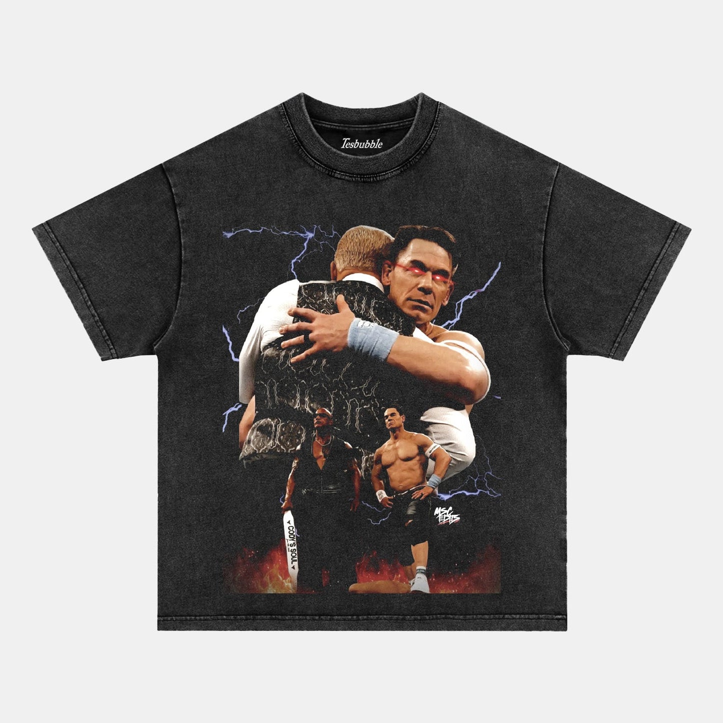 DWAYNE JOHNSON & JOHN CENA TEE1