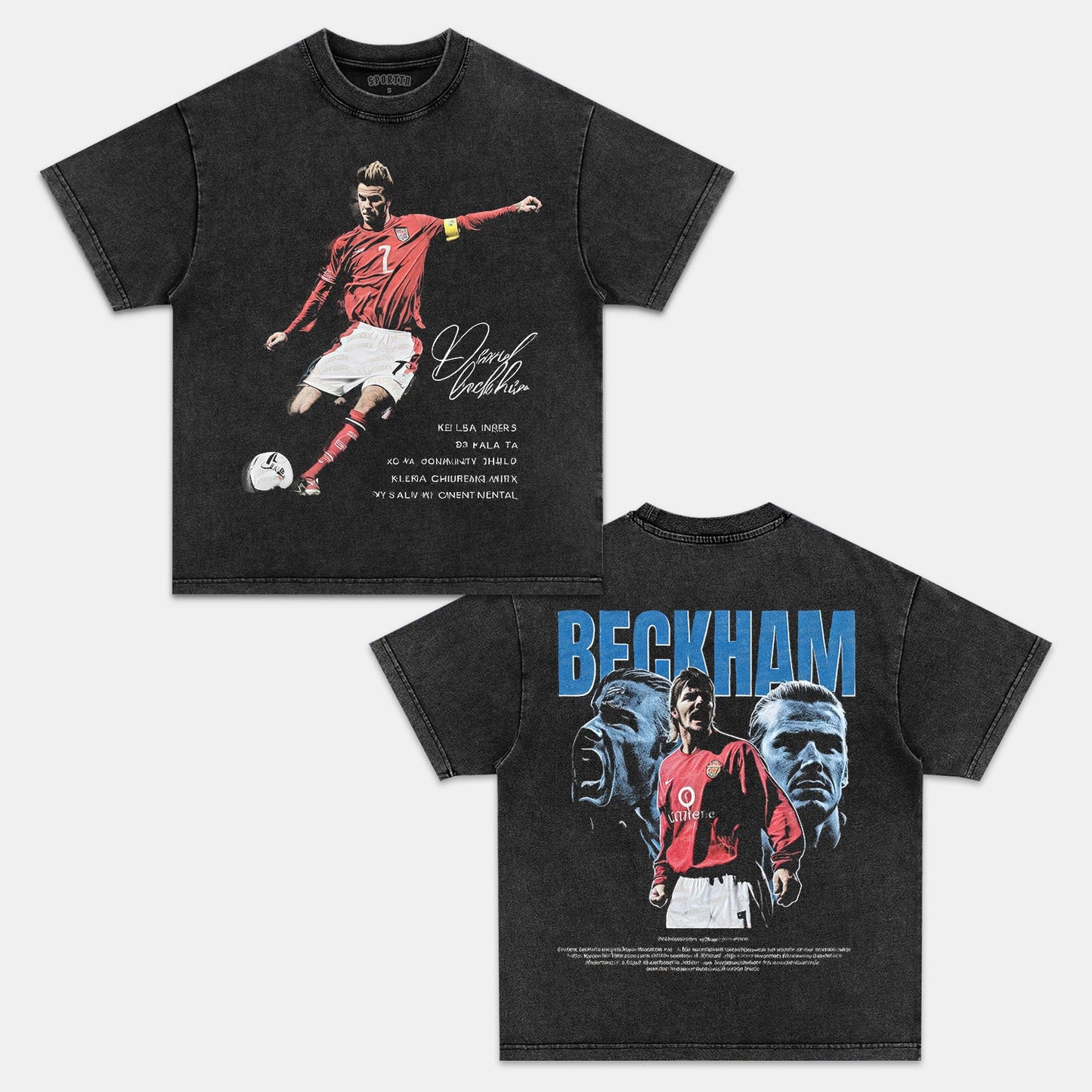 DAVID BECKHAM TEE Style001