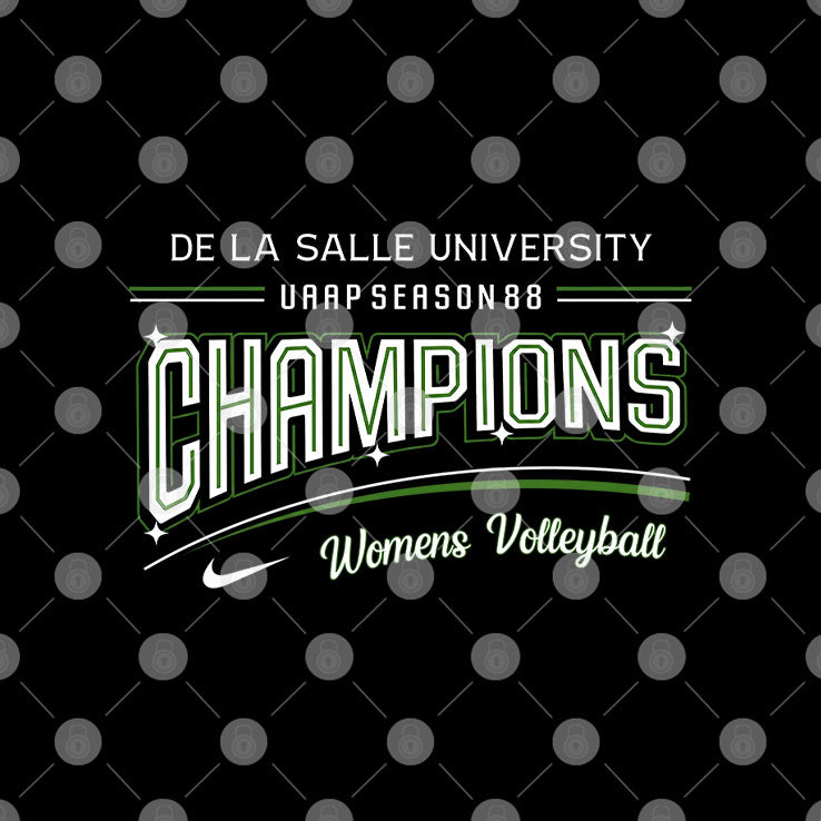 De La Salle University UAAP Season 88 Champions Women’s Volleyball T Shirt