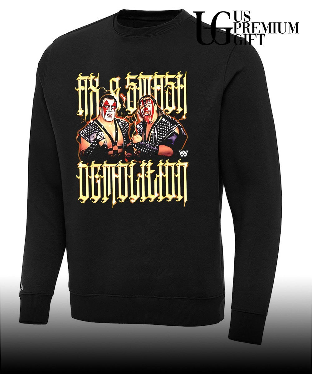 Demolition Ax and Smash graphic shirt