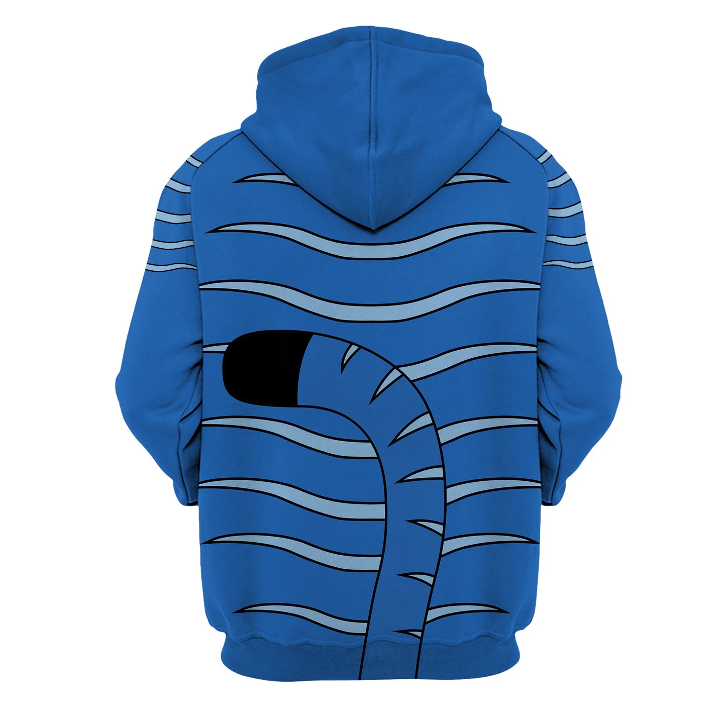 Derpy Tiger Raglan Zip Hoodie