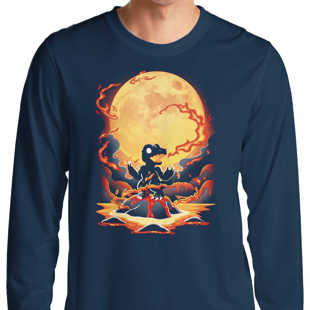 DigiFire Moon - Long Sleeve T-Shirt