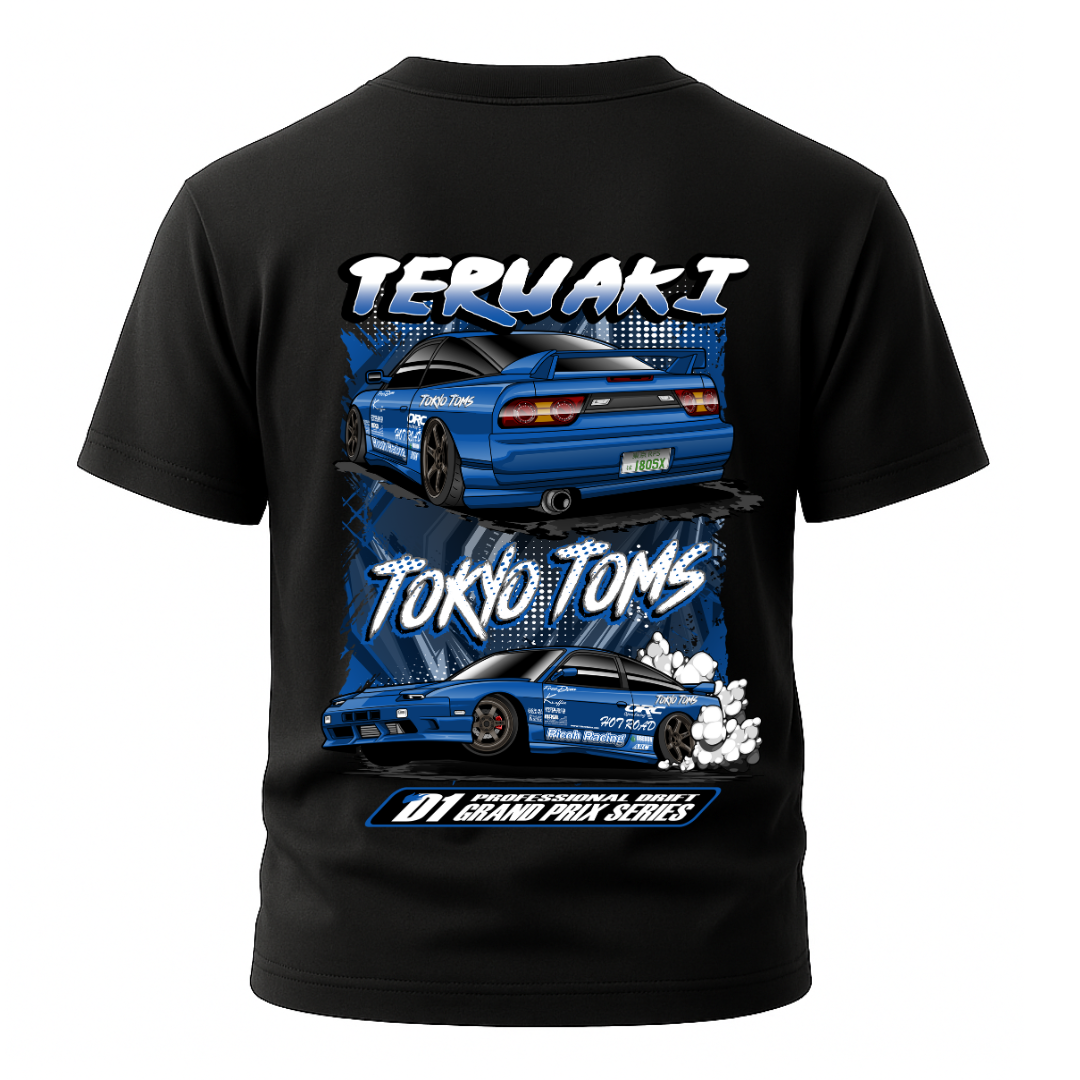 Teruaki 180SX Drift T-Shirt โ D1 Grand Prix Series