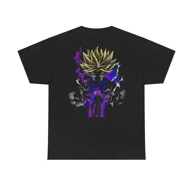 Dragon Ball Z Trunks T-Shirt - Unisex Tee, Anime Streetwear Graphic Top, Anime Lovers Gift, Super Saiyan Shirt