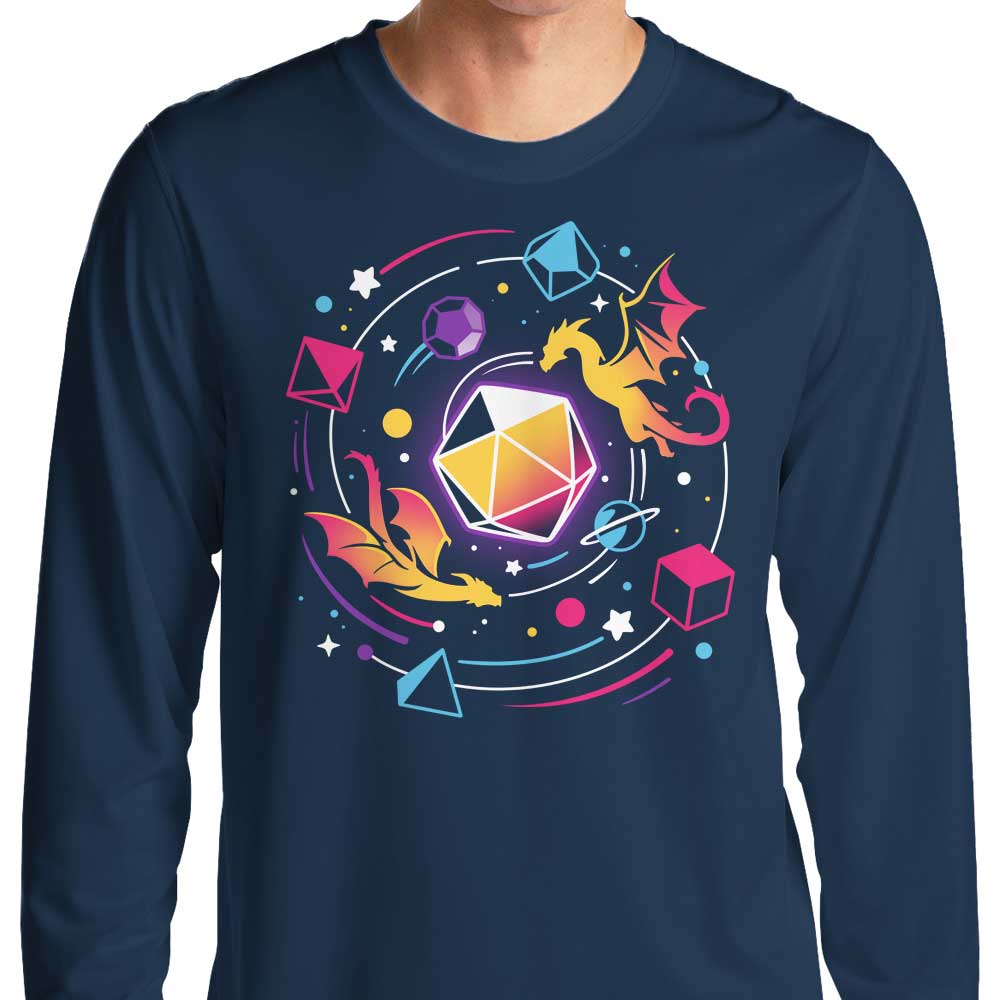 Dragon Dice Solar System - Long Sleeve T-Shirt