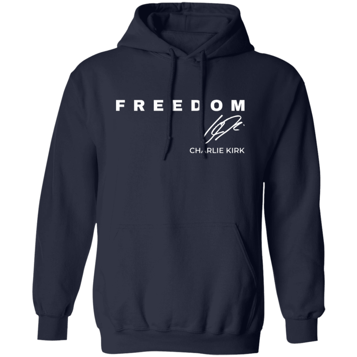 Charlie Kirk Freedom American Flag Hoodie - 2