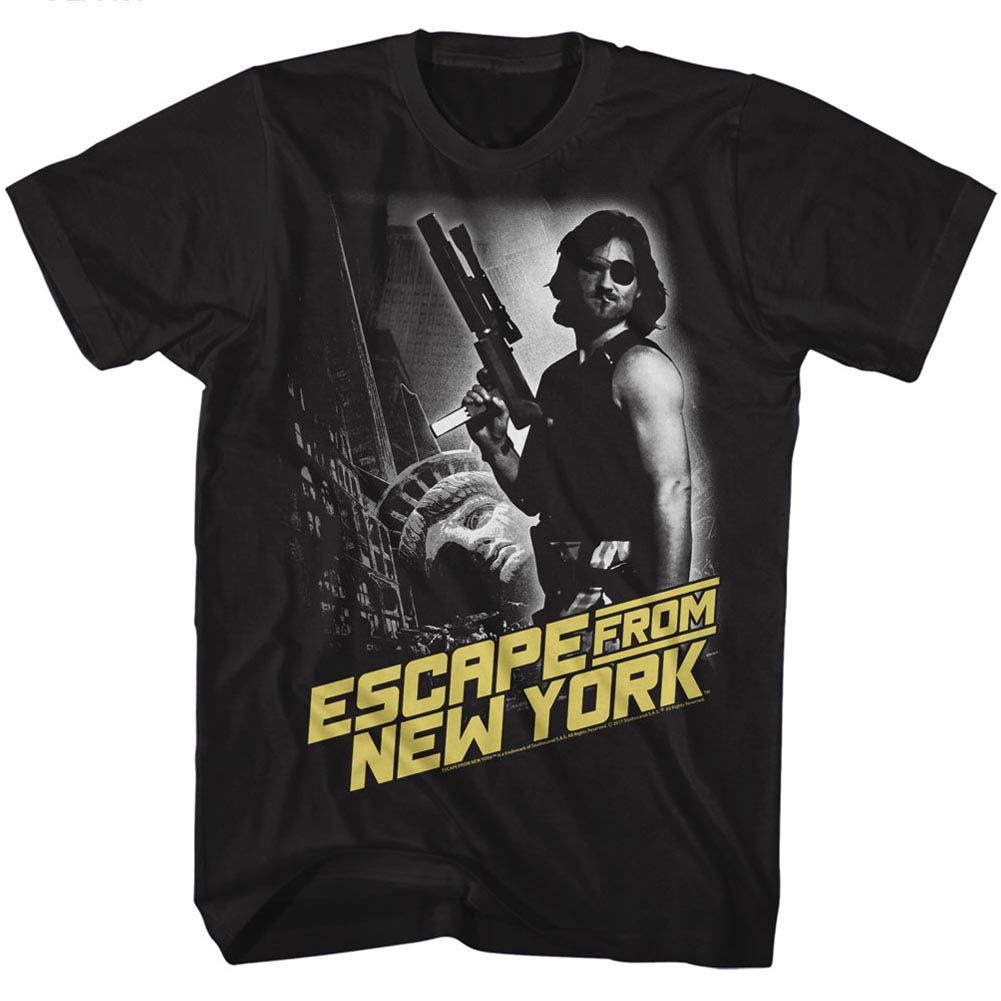 Escape From New York - Escape NY - Short Sleeve - Adult - T-Shirt - clothing by TeeHivey.com