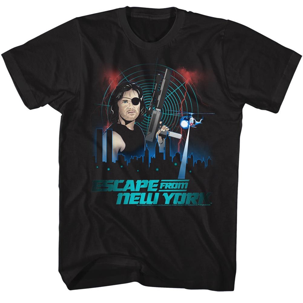 Escape From New York - 80s Style - Short Sleeve - Adult - T-Shirt - clothing by TeeHivey.com