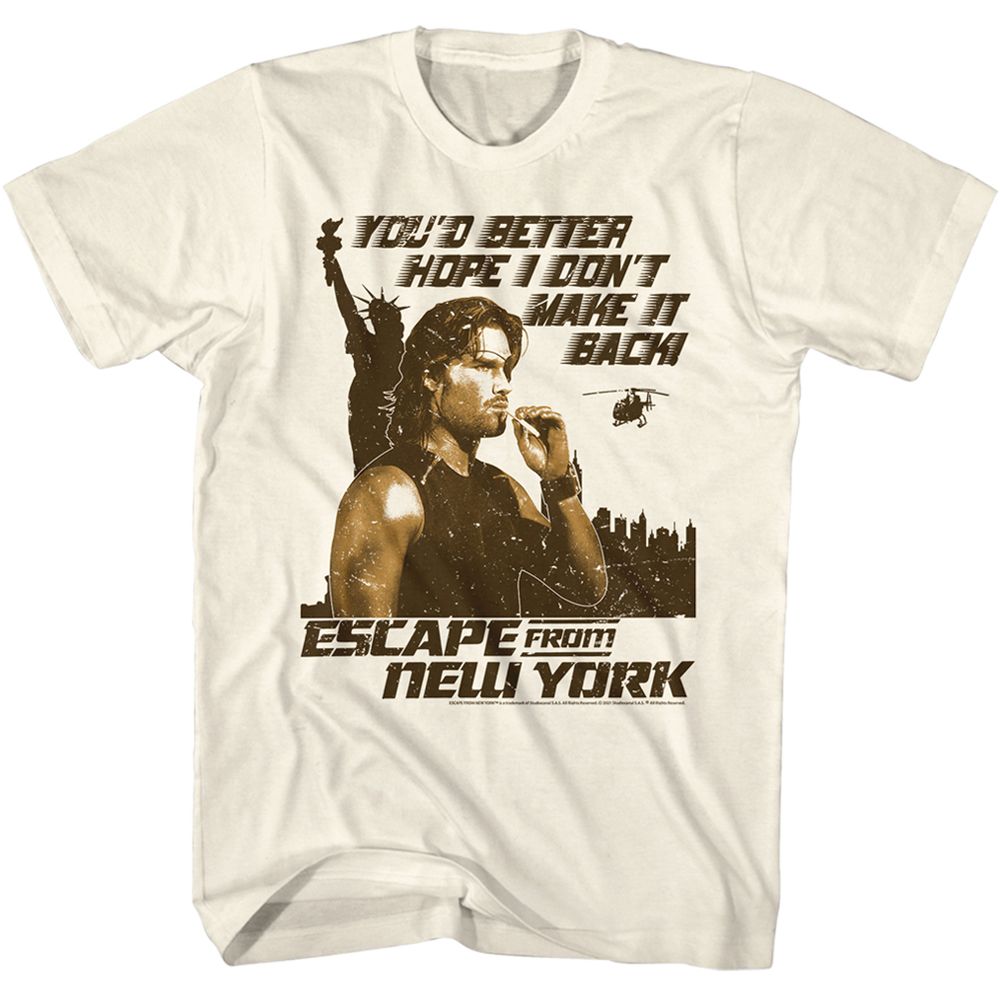 Escape From New York - Better Hope - Short Sleeve - Adult - T-Shirt - clothing by TeeHivey.com