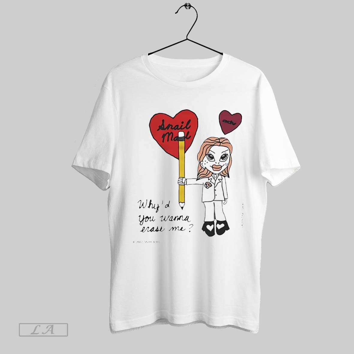 Echo Valley Sydney Sweeney Snail Mail Whyd You Wanna Erase Me - clothing by TeeHivey.com