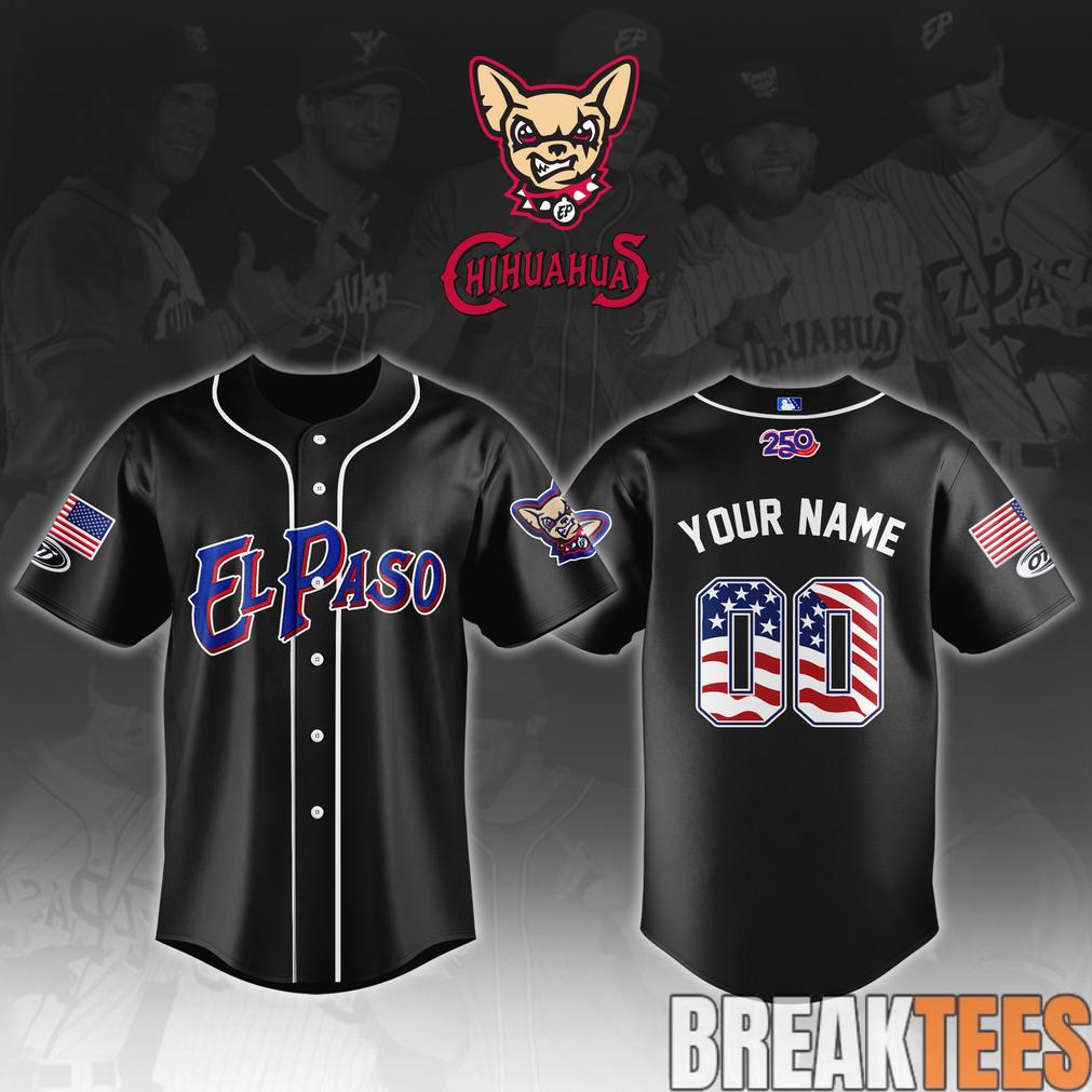 El Paso Chihuahuas 2026 4th of July 250th Jersey