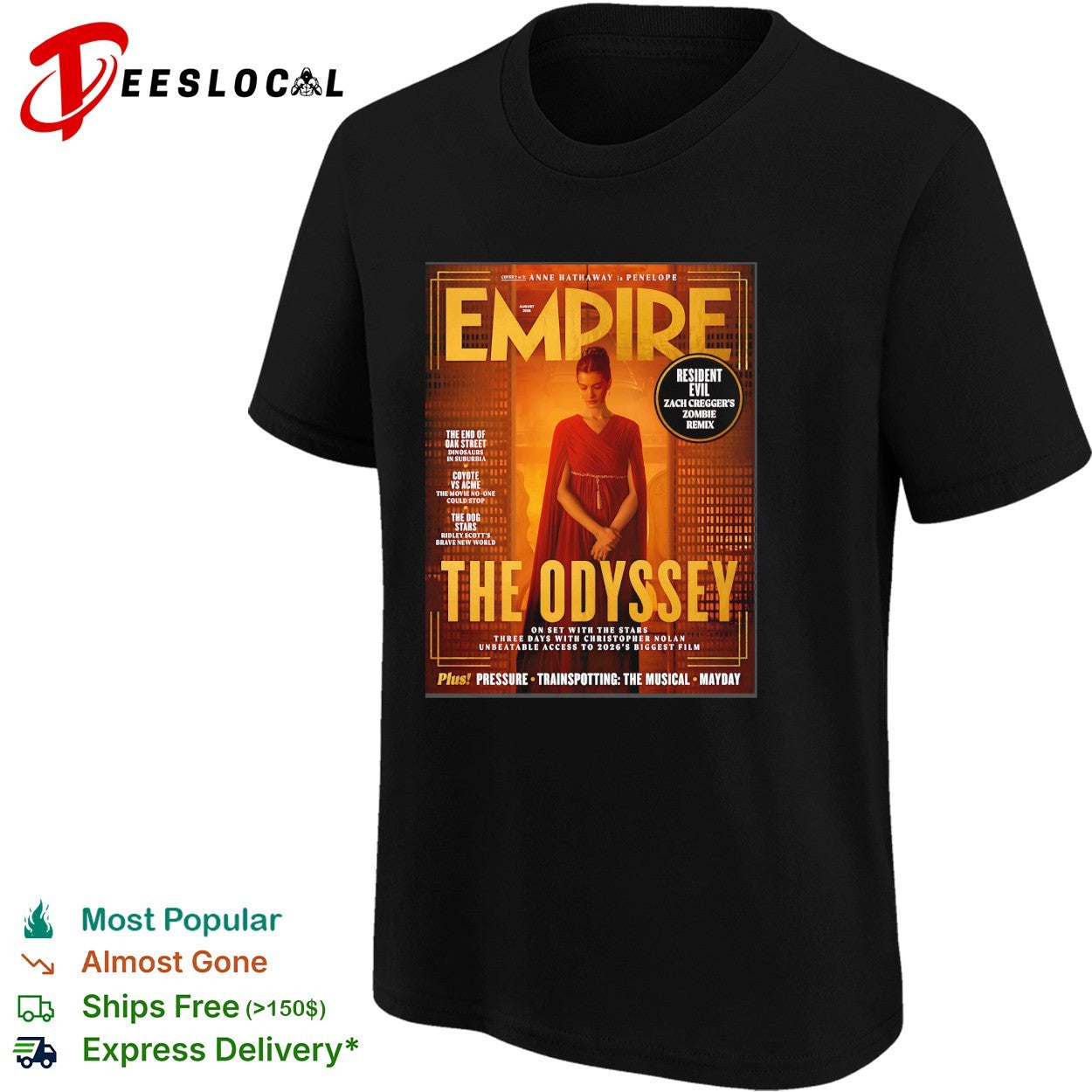 Empire magazine The Odyssey Penelope cover shirt