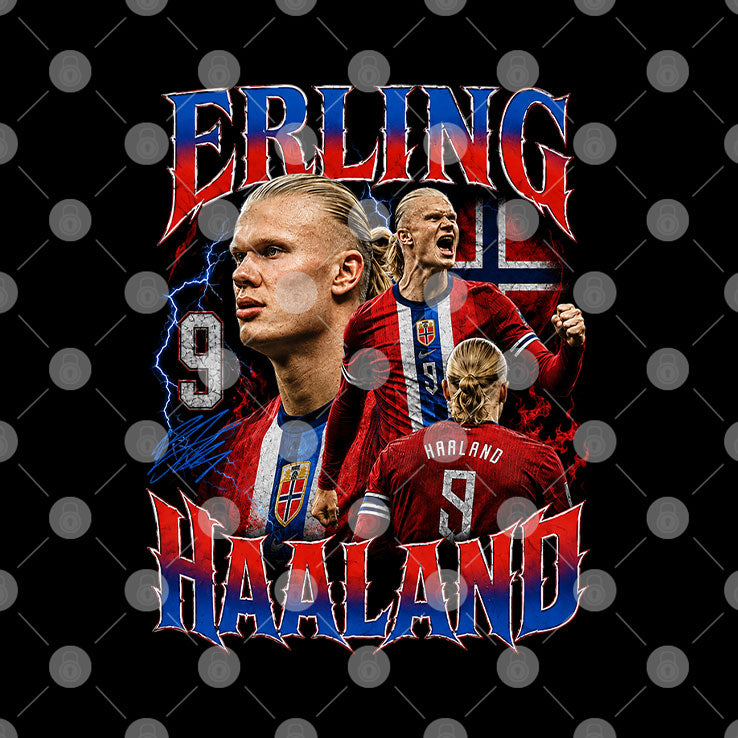 Erling Haaland Norway Soccer T Shirt