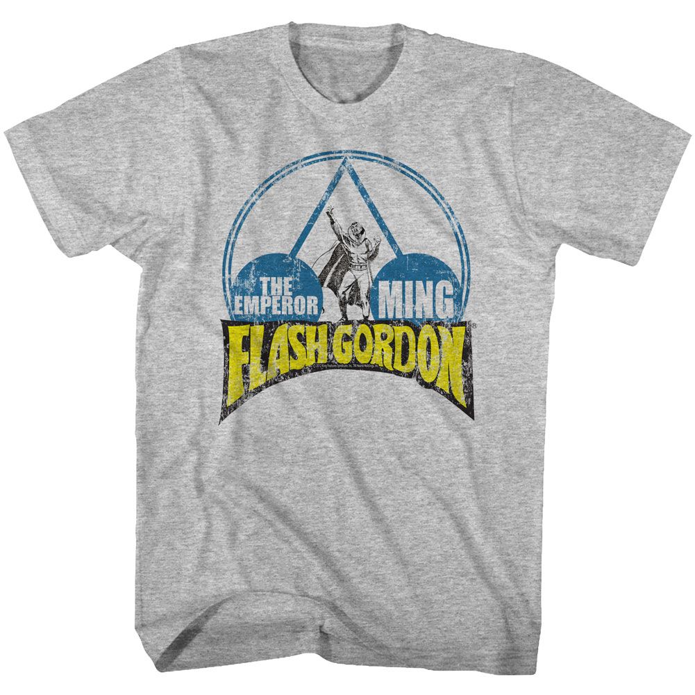 Flash Gordon - Emporer Ming - Short Sleeve - Heather - Adult - T-Shirt