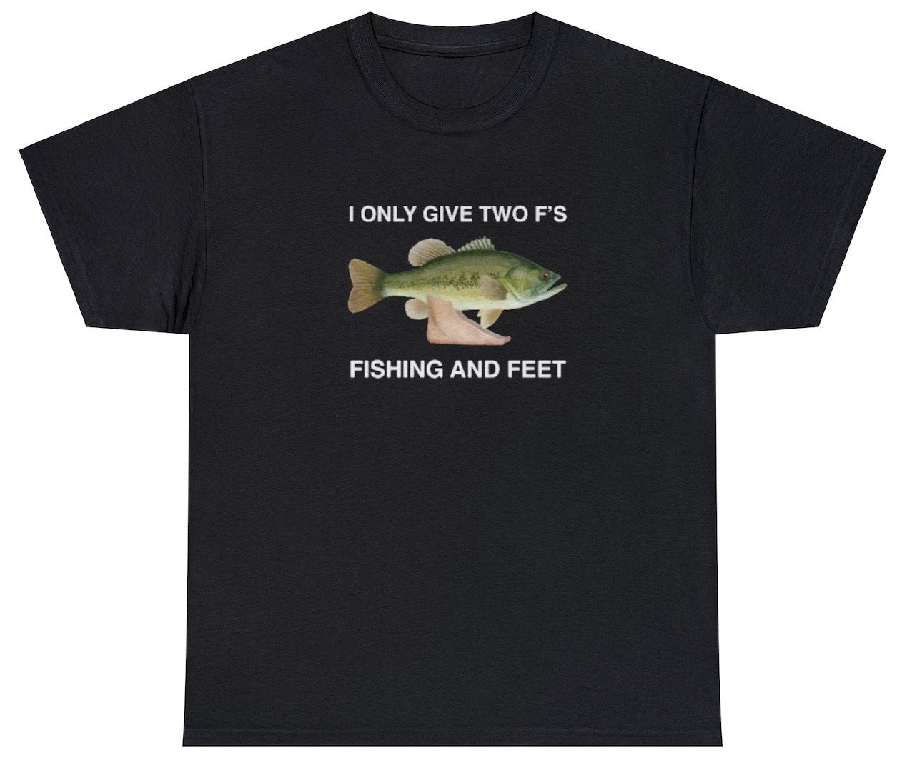 AAA Fishing and Feet T Shirt