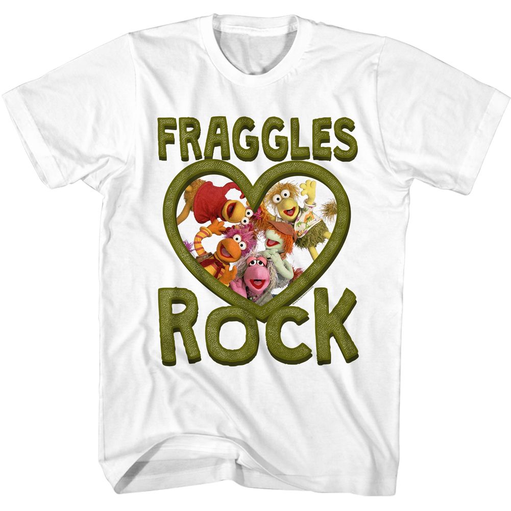 Fraggle Rock - Fraggles Rock - Short Sleeve - Adult - T-Shirt - clothing by TeeHivey.com