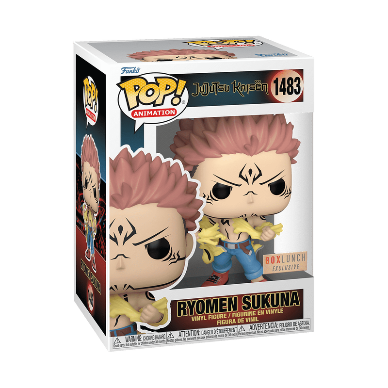 Funko Pop! Animation: Jujutsu Kaisen - Ryomen Sukuna Tearing Shirt BoxLunch Exclusive