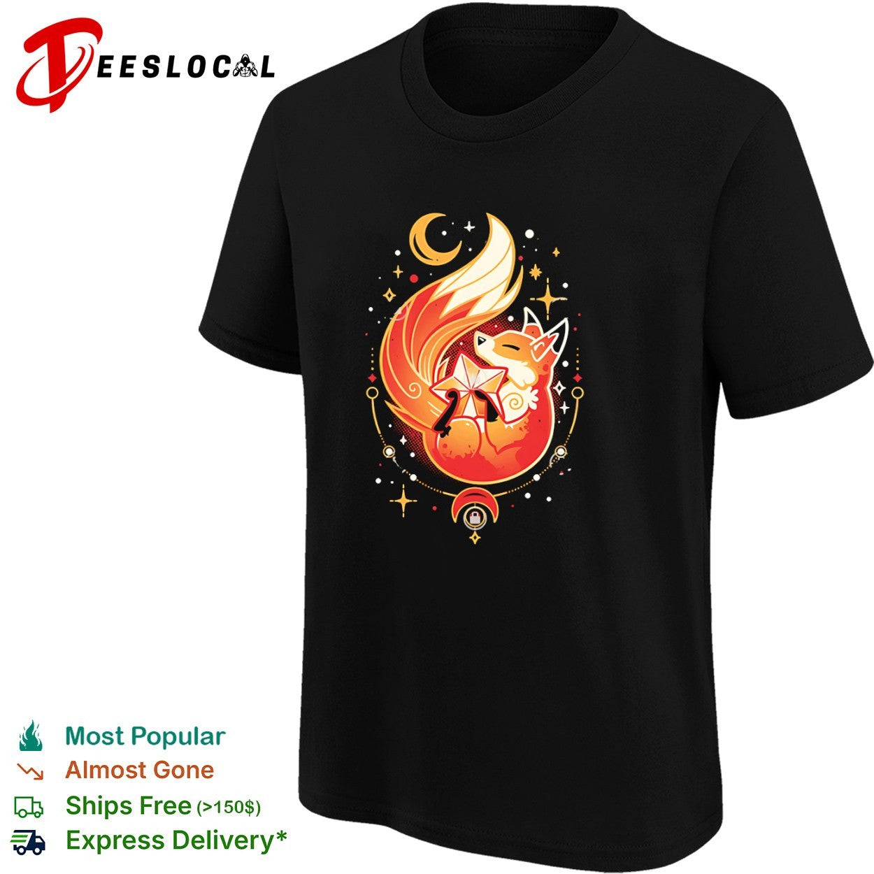 Fox Among the Stars shirt
