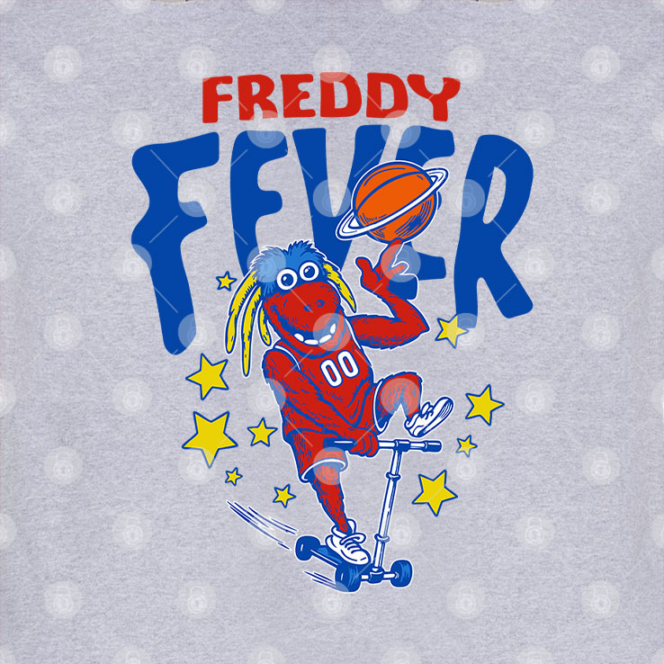 Freddy Fever Mascot Indiana Fever Basketball T Shirt