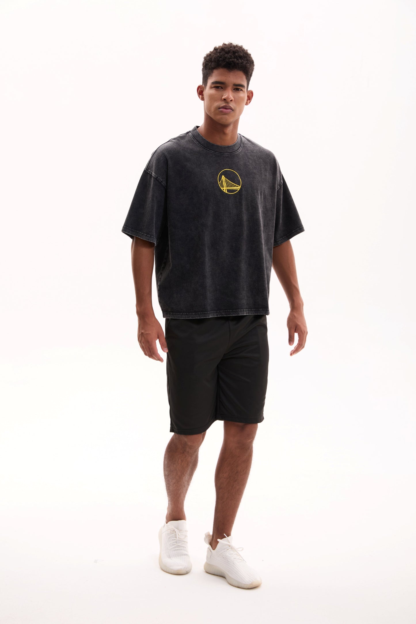 GOLDEN STATE CROPPED TEE