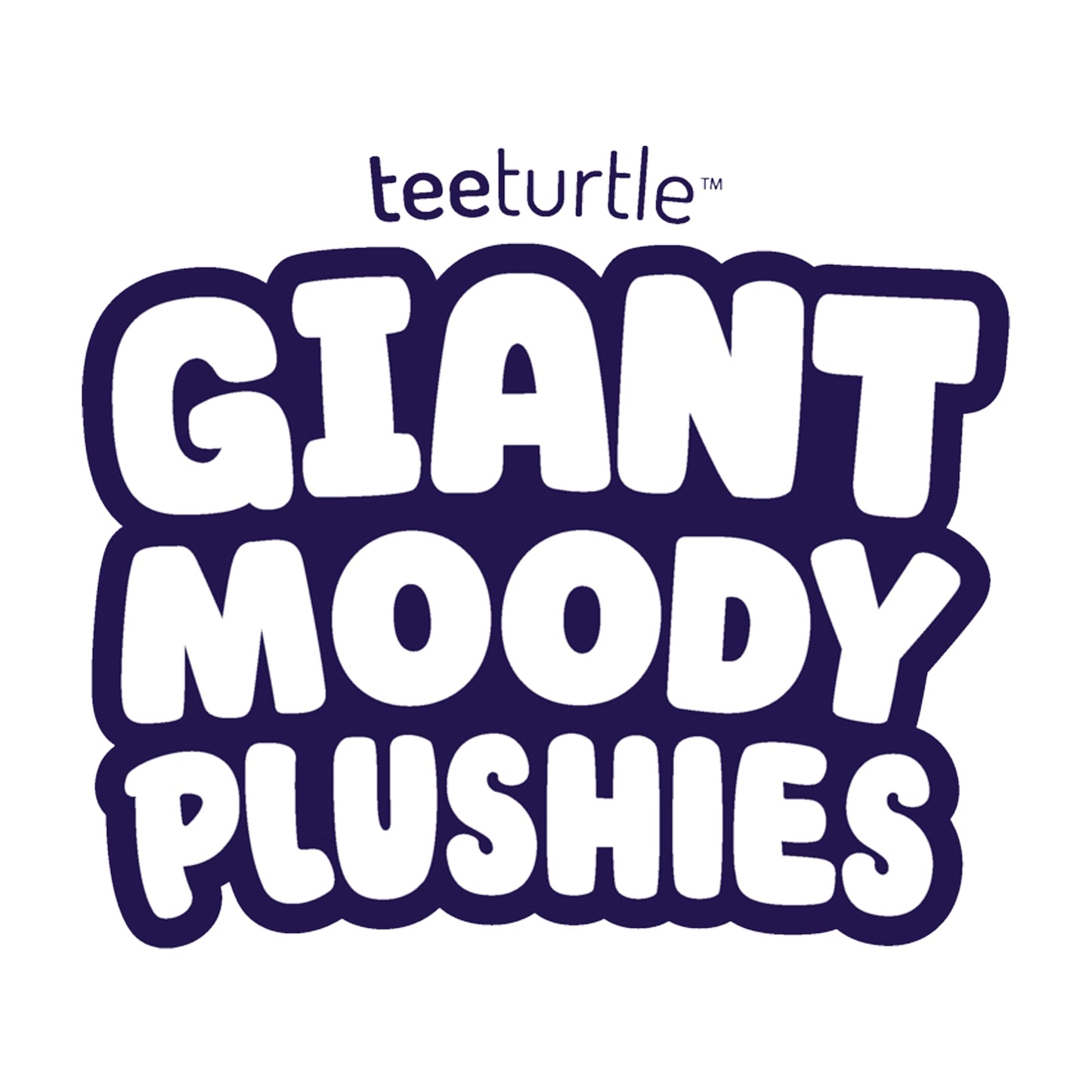 TeeTurtle Giant Moody Turtle Plushie