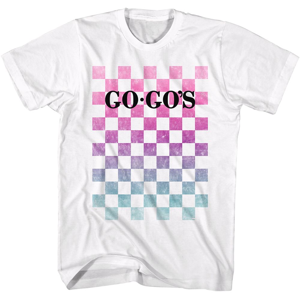 The Gogos - Checkered - Short Sleeve - Adult - T-Shirt - clothing by TeeHivey.com
