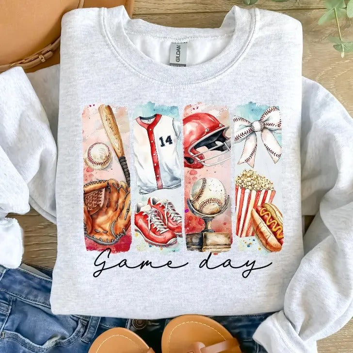 Game Day Baseball Transfers - THIS IS NOT A SHIRT