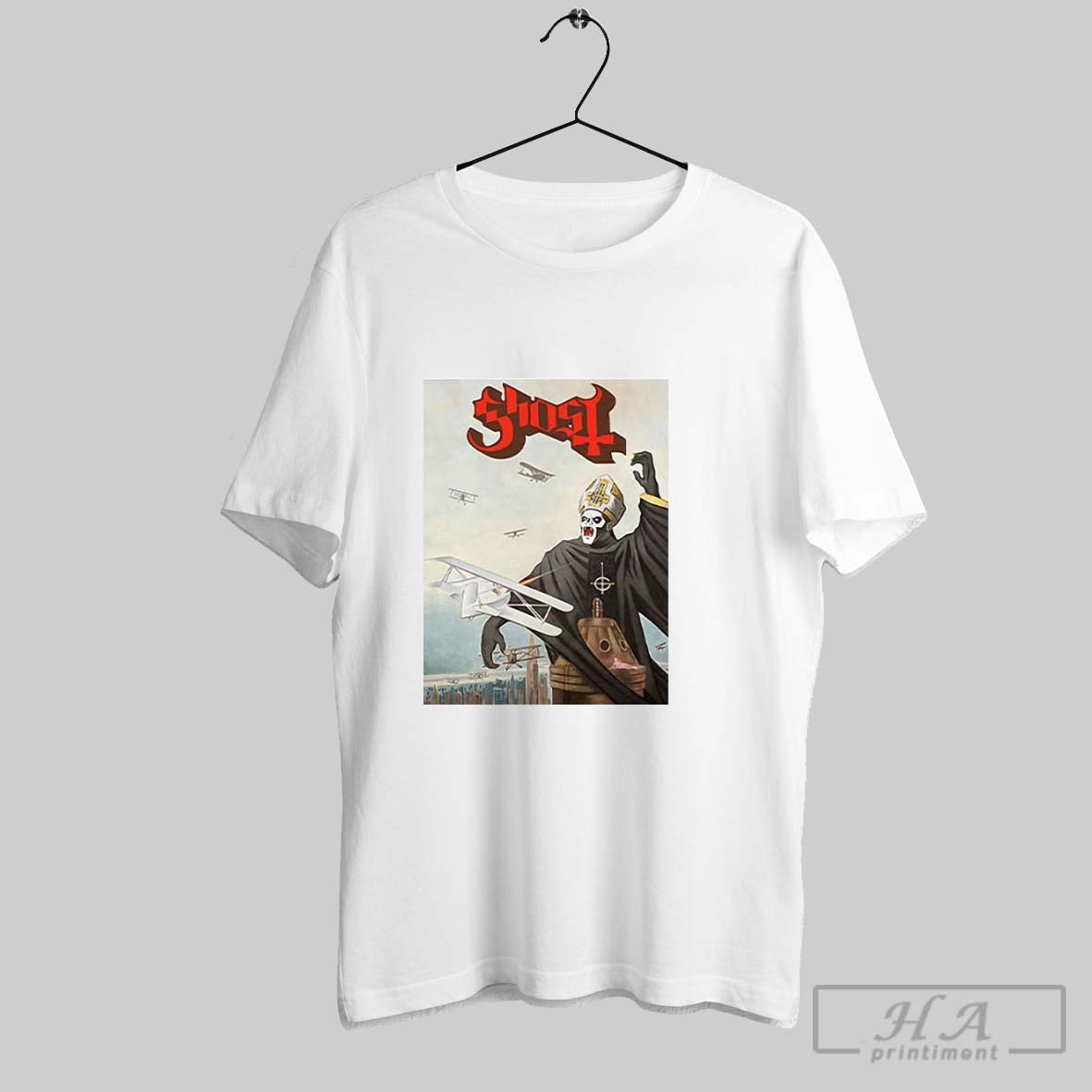Ghost Majesty Papa Emeritus T Shirts