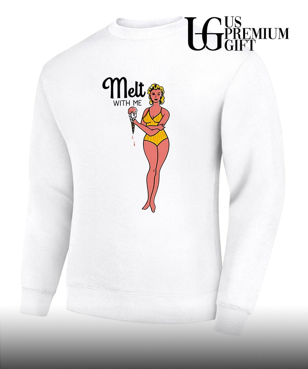Girl summer melt with me ice cream shirt