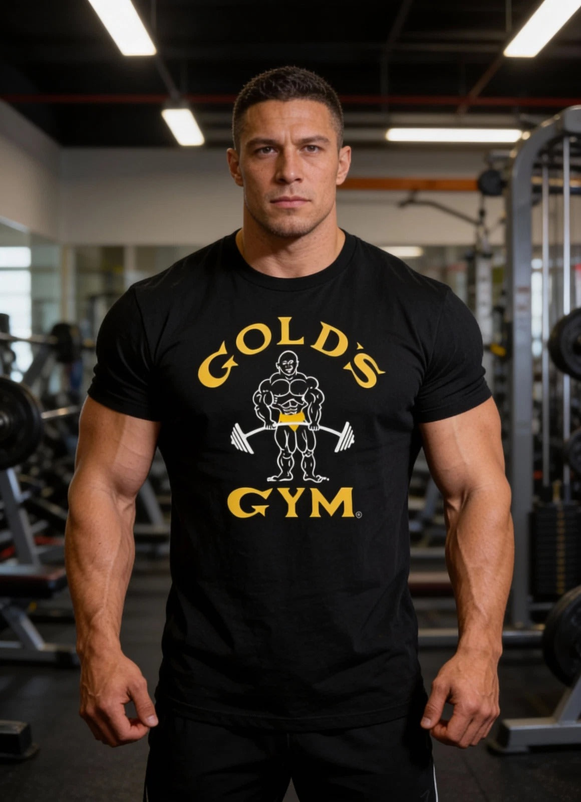 Gold Gym Gold Classic T-Shirt, Us Size S-5Xl NWT