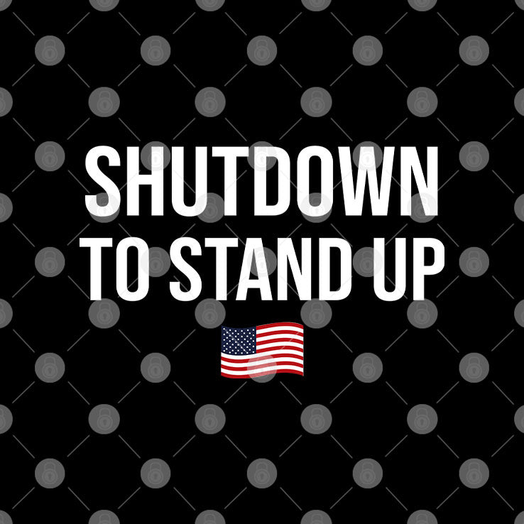 Government Shutdown To Stand Up T Shirt