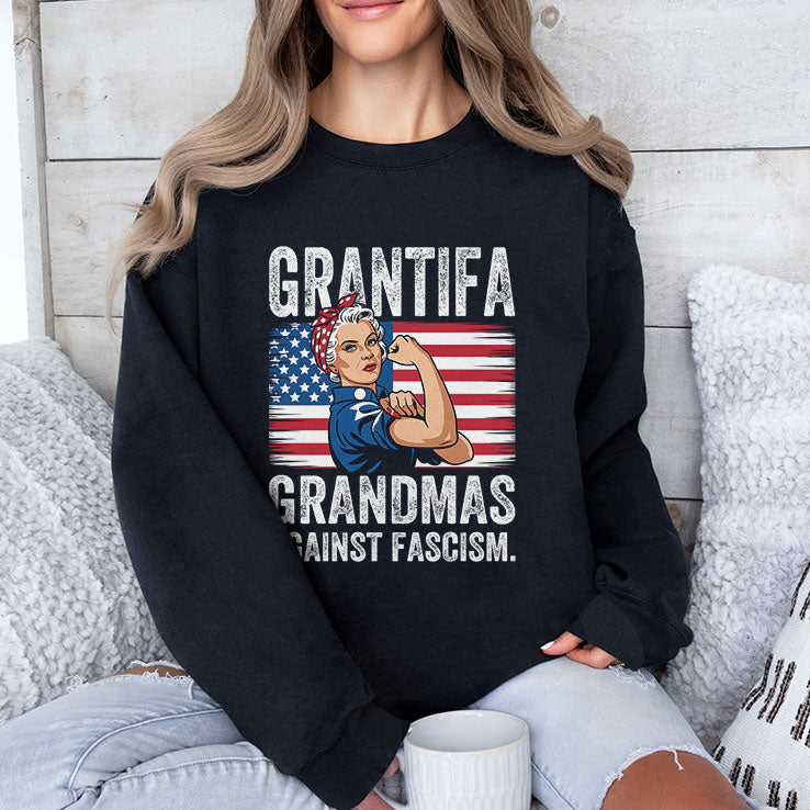 Grantifa Grandmas Against Fascism T Shirt